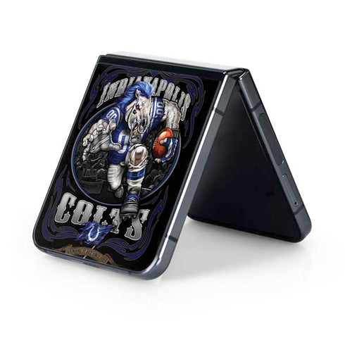 Liquid Blue NFL Indianapolis Colts Running Back Galaxy Z Flip5 5G Skin