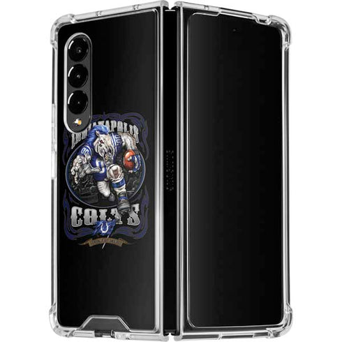 Liquid Blue NFL Indianapolis Colts Running Back Galaxy Z Fold4 5G Clear Case