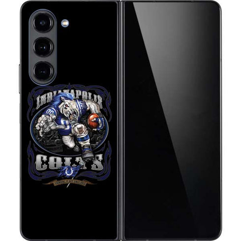 Liquid Blue NFL Indianapolis Colts Running Back Galaxy Z Fold5 5G Skin