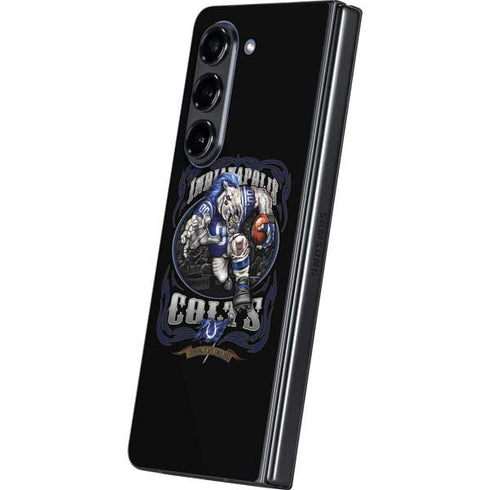 Liquid Blue NFL Indianapolis Colts Running Back Galaxy Z Fold5 5G Skin