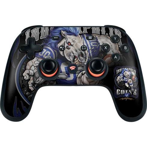 Liquid Blue NFL Indianapolis Colts Running Back Google Stadia Controller Skin