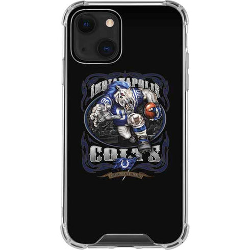 Liquid Blue NFL Indianapolis Colts Running Back iPhone 14 Clear Case