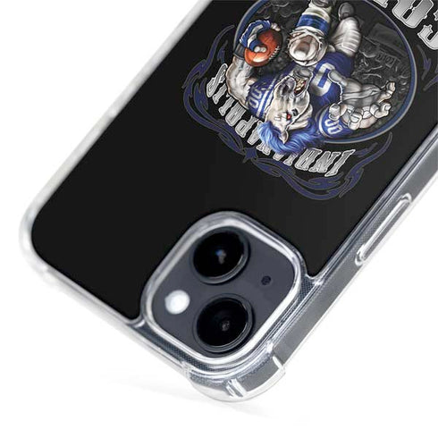 Liquid Blue NFL Indianapolis Colts Running Back iPhone 15 MagSafe Case