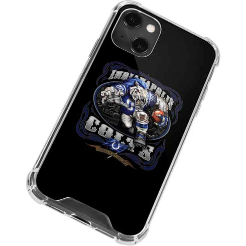 Liquid Blue NFL Indianapolis Colts Running Back iPhone 14 Plus Clear Case