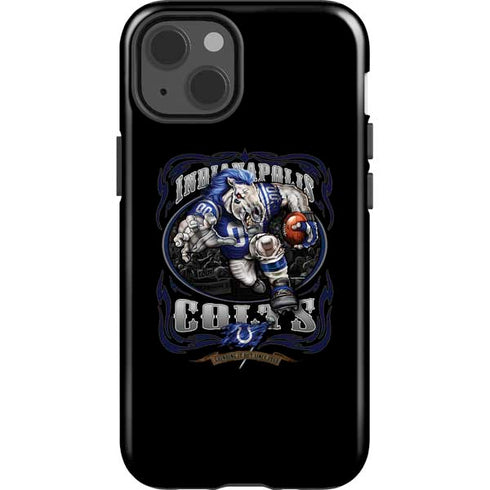Liquid Blue NFL Indianapolis Colts Running Back iPhone 15 Impact Case