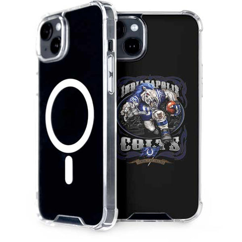 Liquid Blue NFL Indianapolis Colts Running Back iPhone 15 Plus MagSafe Case