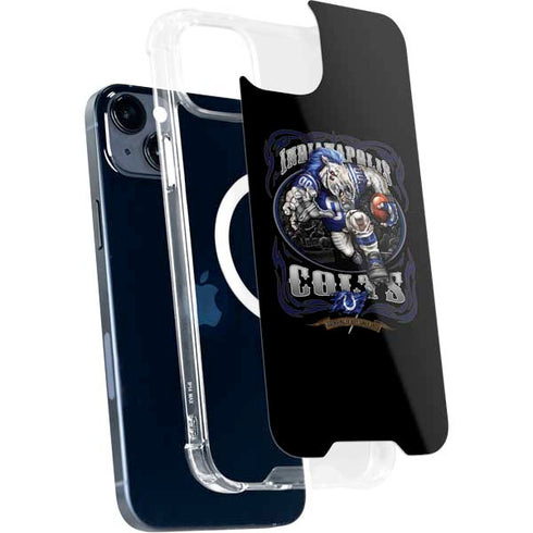 Liquid Blue NFL Indianapolis Colts Running Back iPhone 15 Plus MagSafe Case