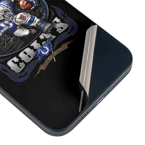 Liquid Blue NFL Indianapolis Colts Running Back iPhone 14 Plus Skin