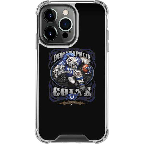 Liquid Blue NFL Indianapolis Colts Running Back iPhone 14 Pro Clear Case