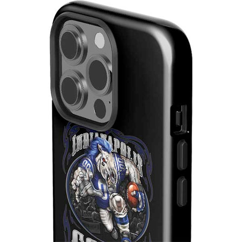 Liquid Blue NFL Indianapolis Colts Running Back iPhone 14 Pro Impact Case