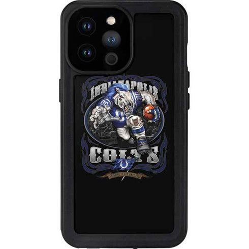 Liquid Blue NFL Indianapolis Colts Running Back iPhone 14 Pro Max Waterproof Case