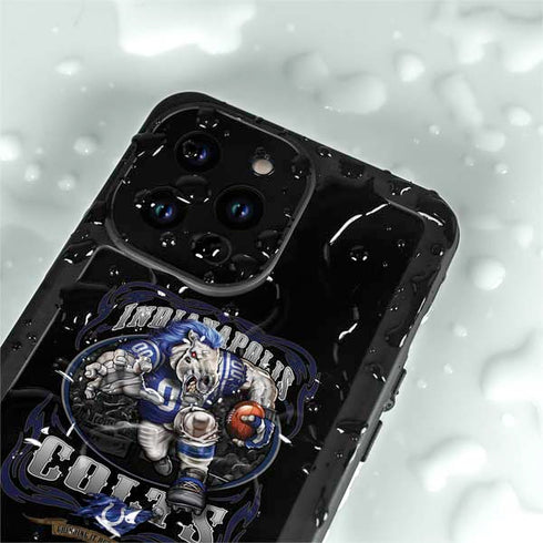 Liquid Blue NFL Indianapolis Colts Running Back iPhone 14 Pro Max Waterproof Case