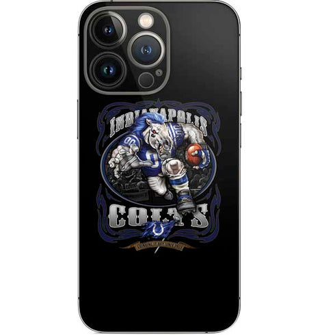Liquid Blue NFL Indianapolis Colts Running Back iPhone 14 Pro Skin