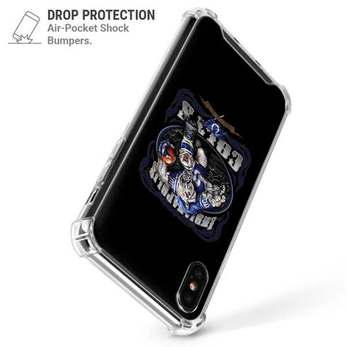 Liquid Blue NFL Indianapolis Colts Running Back iPhone XS Max Clear Case