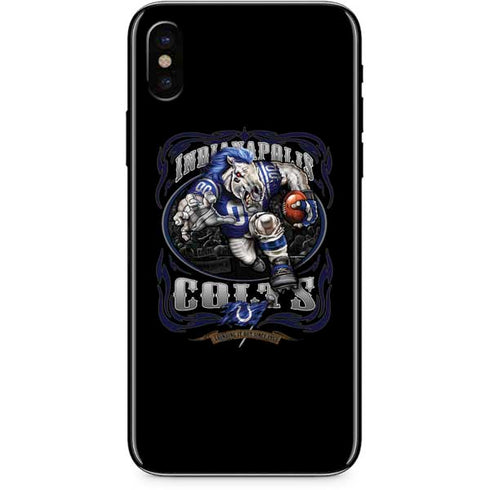 Liquid Blue NFL Indianapolis Colts Running Back iPhone XS Max Skin