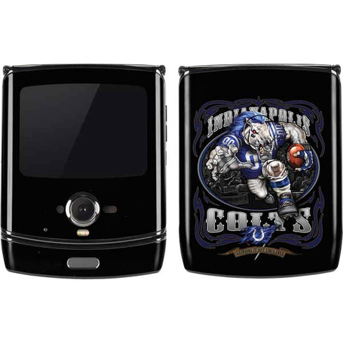 Liquid Blue NFL Indianapolis Colts Running Back Motorola RAZR Skin