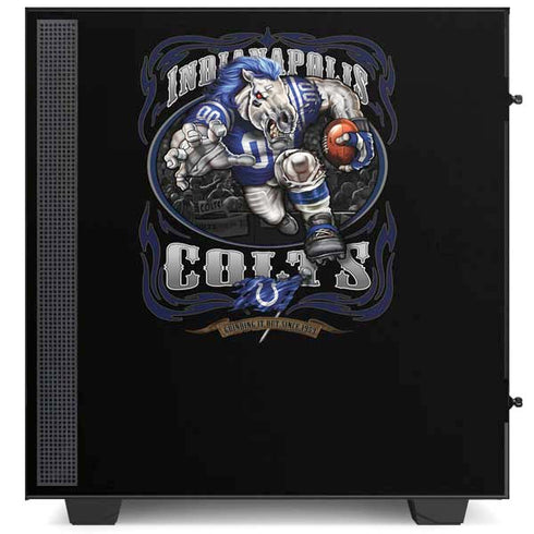 Liquid Blue NFL Indianapolis Colts Running Back NZXT H510 Compact ATX Mid-Tower Case Skin