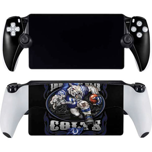 Liquid Blue NFL Indianapolis Colts Running Back PlayStation Portal Remote Player Skin