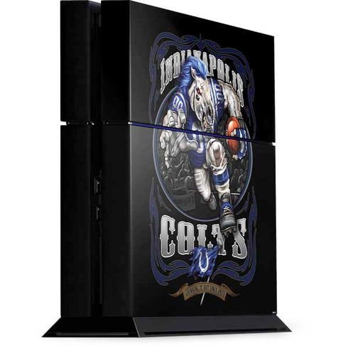 Liquid Blue NFL Indianapolis Colts Running Back PS4 Console Skin