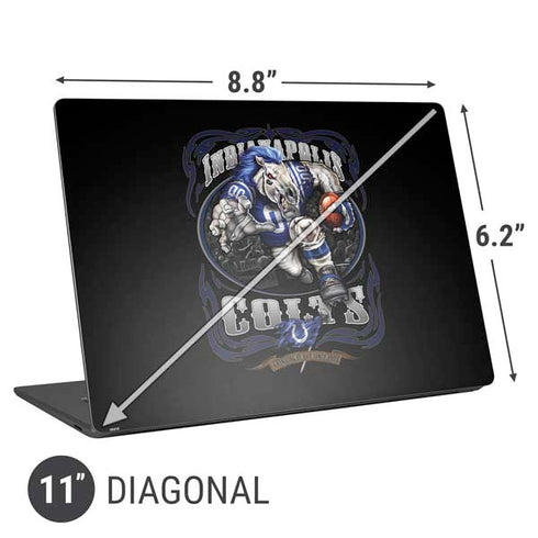 Liquid Blue NFL Indianapolis Colts Running Back Universal Laptop 11in (8.8 x 6.2in) Skin