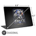Liquid Blue NFL Indianapolis Colts Running Back Universal Laptop 11in (8.8 x 6.2in) Skin