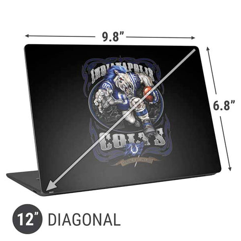 Liquid Blue NFL Indianapolis Colts Running Back Universal Laptop 12in (9.8 x 6.8in) Skin