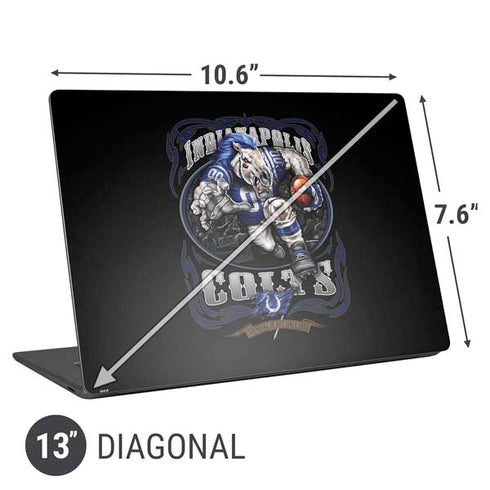 Liquid Blue NFL Indianapolis Colts Running Back Universal Laptop 13in (10.6 x 7.6in) Skin