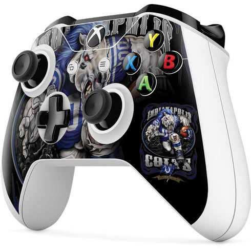 Liquid Blue NFL Indianapolis Colts Running Back Xbox One S Controller Skin