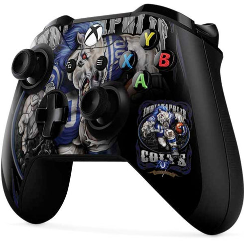 Liquid Blue NFL Indianapolis Colts Running Back Xbox One X Controller Skin