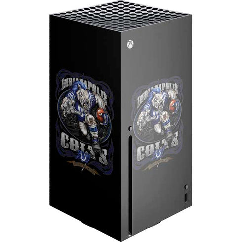 Liquid Blue NFL Indianapolis Colts Running Back Xbox Series X Console Skin