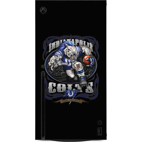 Liquid Blue NFL Indianapolis Colts Running Back Xbox Series X Console Skin