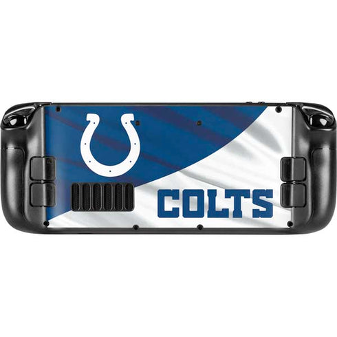 NFL Indianapolis Colts Steam Deck Handheld Gaming Computer Skin