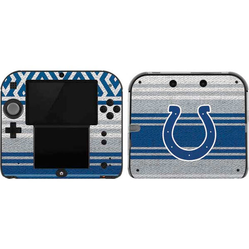NFL Indianapolis Colts Trailblazer Nintendo 2DS Skin