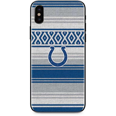 NFL Indianapolis Colts Trailblazer iPhone XS Skin