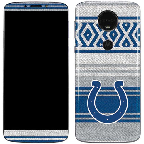 NFL Indianapolis Colts Trailblazer Moto E5 Plus Skin
