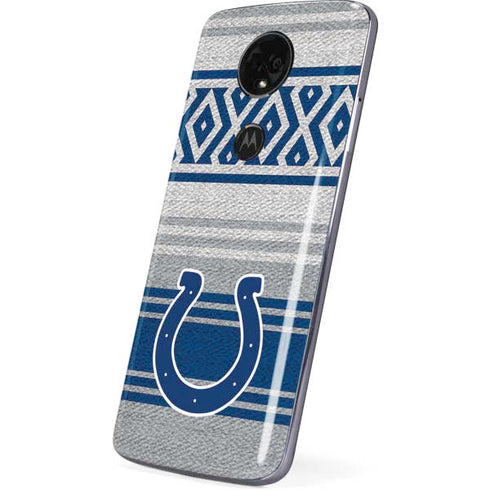 NFL Indianapolis Colts Trailblazer Moto E5 Plus Skin