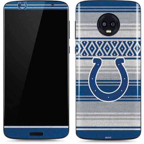 NFL Indianapolis Colts Trailblazer Moto G6 Skin
