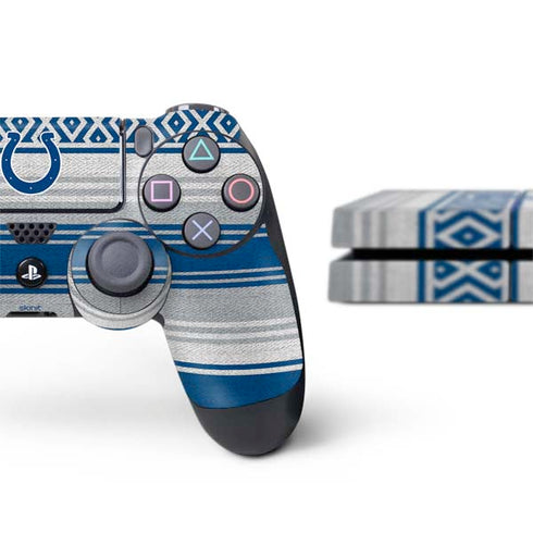 NFL Indianapolis Colts Trailblazer PS4 Console and Controller Bundle Skin