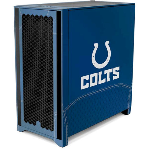 NFL Indianapolis Colts Team Jersey Corsair 4000D Tempered Glass Mid-Tower ATX Case Skin