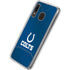 NFL Indianapolis Colts Team Jersey Galaxy A20 Clear Case