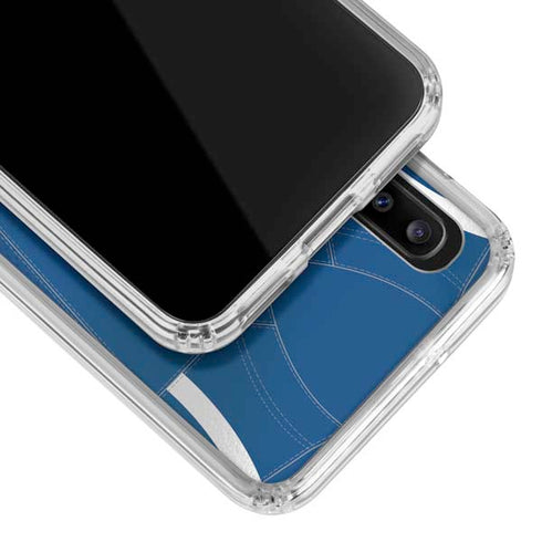 NFL Indianapolis Colts Team Jersey Galaxy A30 Clear Case