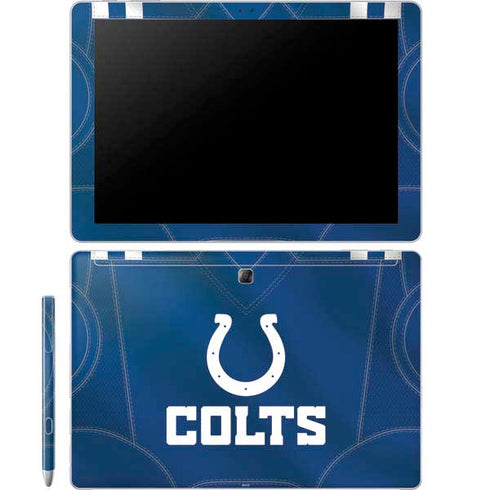 NFL Indianapolis Colts Team Jersey Galaxy Book 12in Skin