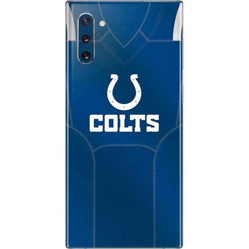 NFL Indianapolis Colts Team Jersey Galaxy Note 10 Skin
