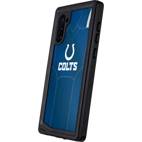 NFL Indianapolis Colts Team Jersey Galaxy Note 10 Waterproof Case