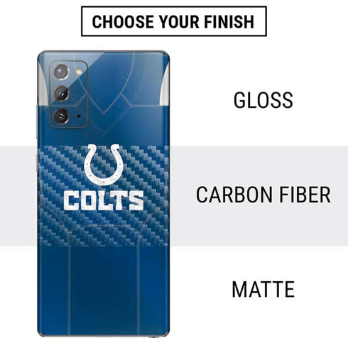 NFL Indianapolis Colts Team Jersey Galaxy Note20 5G Skin