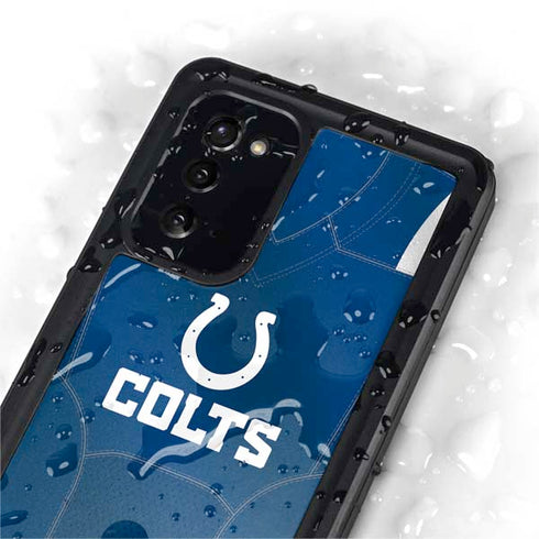 NFL Indianapolis Colts Team Jersey Galaxy Note20 5G Waterproof Case