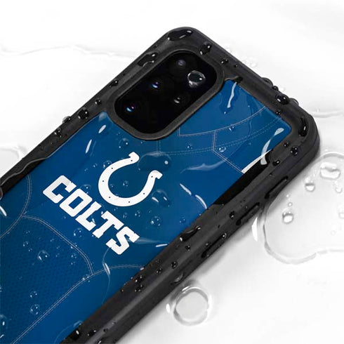 NFL Indianapolis Colts Team Jersey Galaxy S20 Plus Waterproof Case
