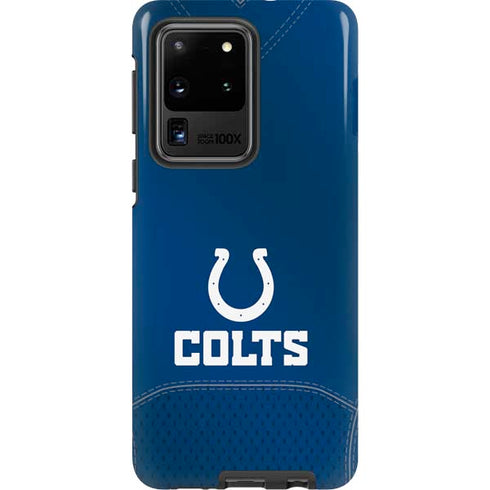 NFL Indianapolis Colts Team Jersey Galaxy S20 Ultra 5G Pro Case