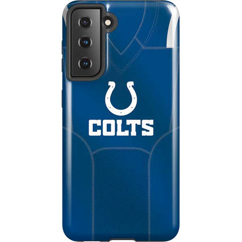 NFL Indianapolis Colts Team Jersey Galaxy S21 5G Pro Case
