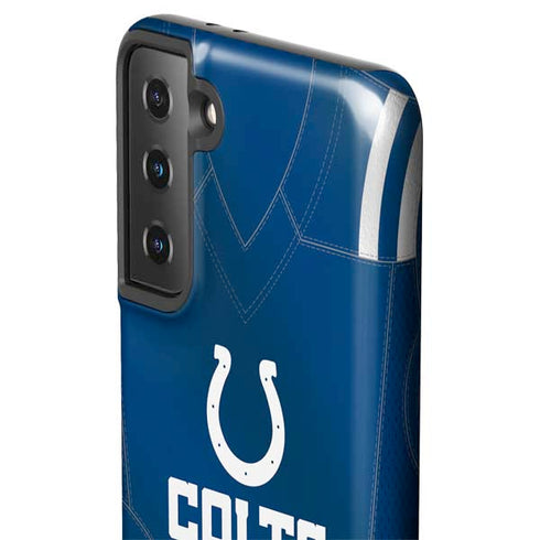 NFL Indianapolis Colts Team Jersey Galaxy S21 FE Pro Case